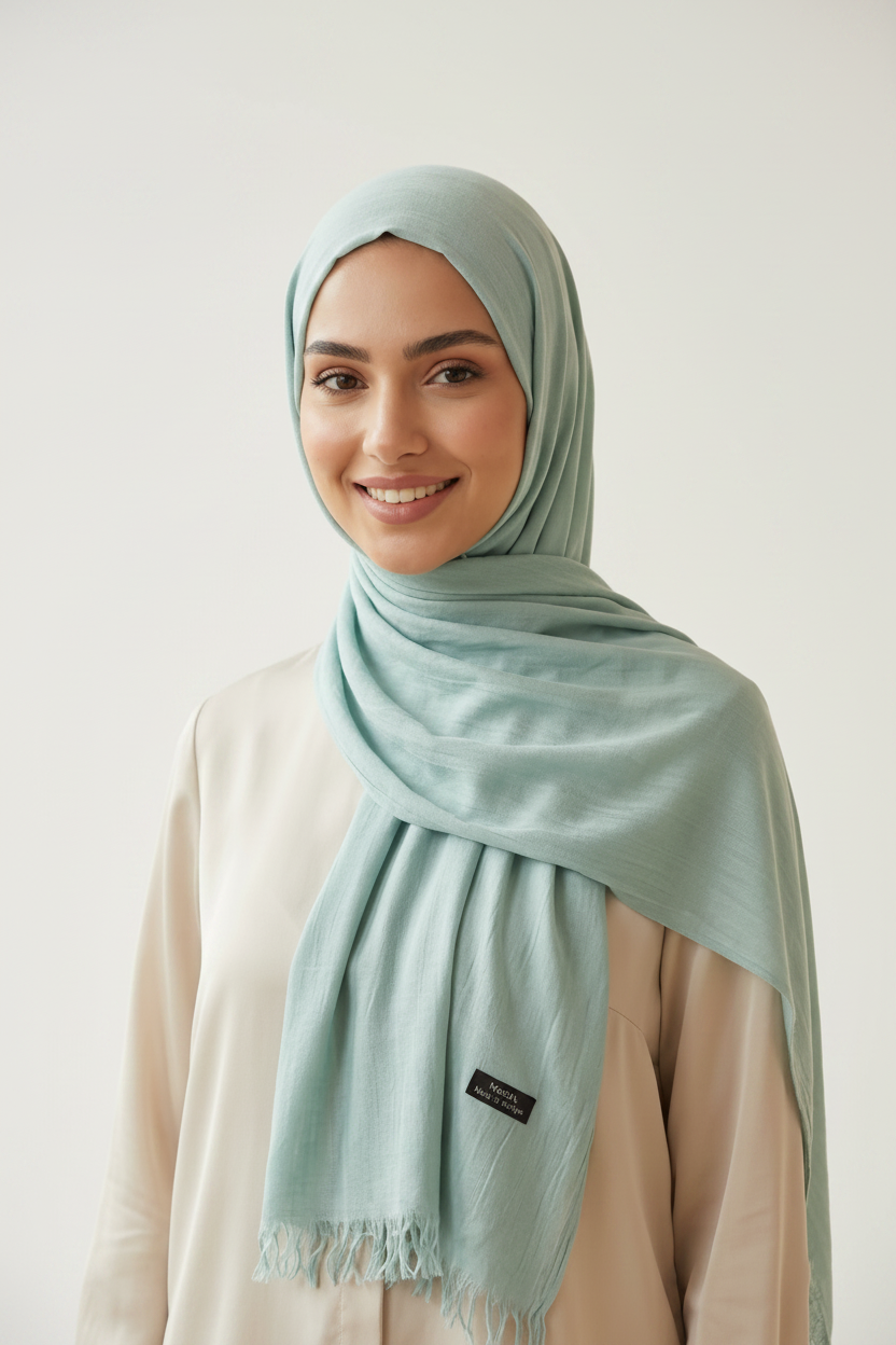 Modal Hijab Hero - Clean Background