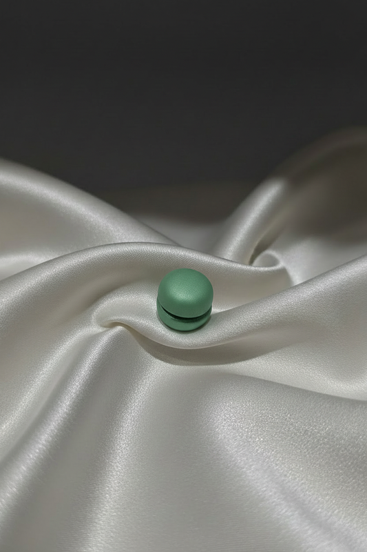 Round Hijab Magnet - Muted Green