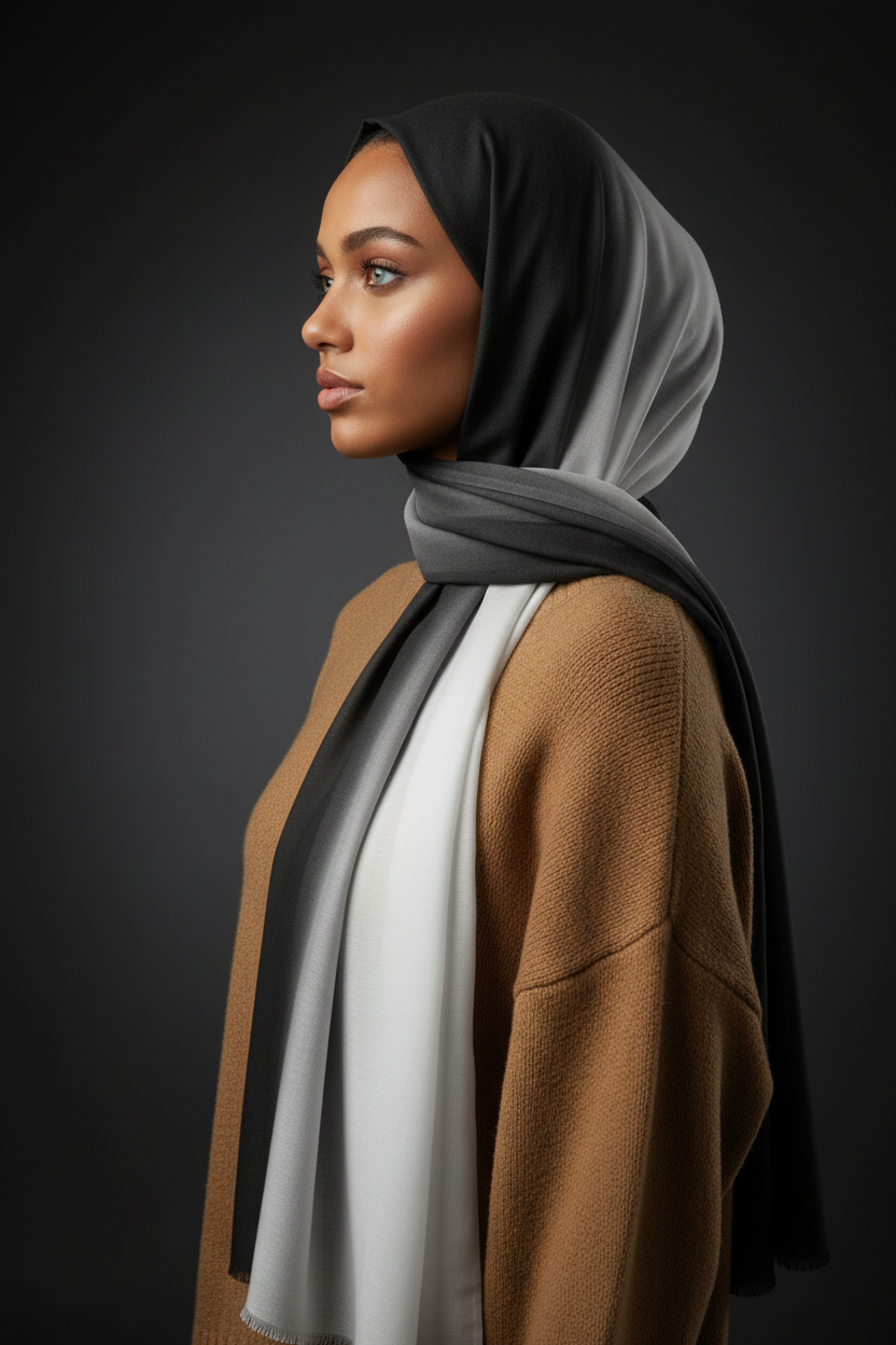 ombre hijab