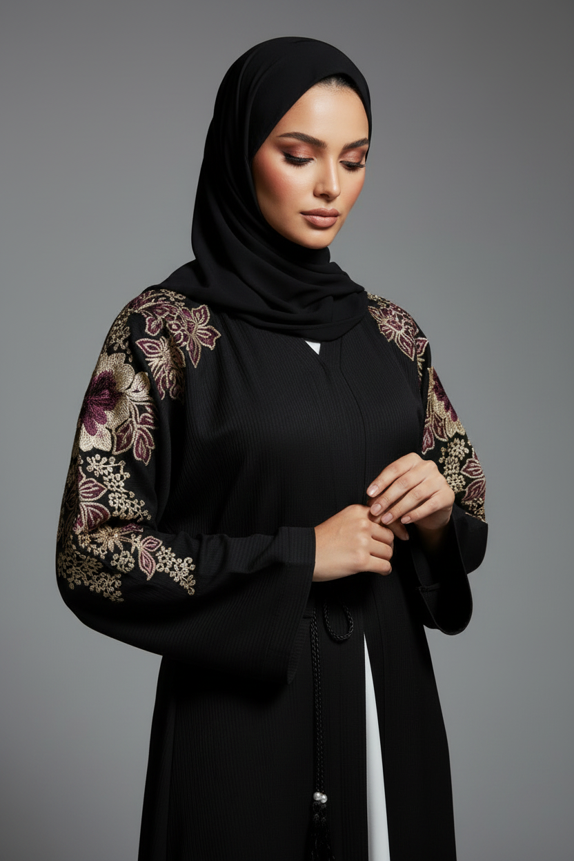 The Onyx Garden Abaya4