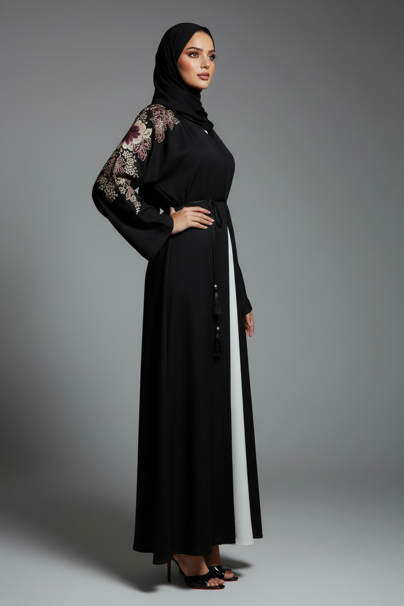 The Onyx Garden Abaya3