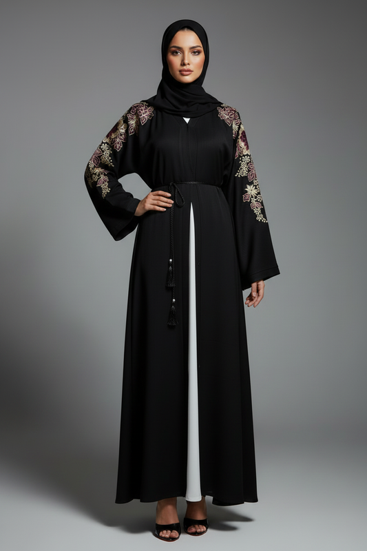 The Onyx Garden Abaya 