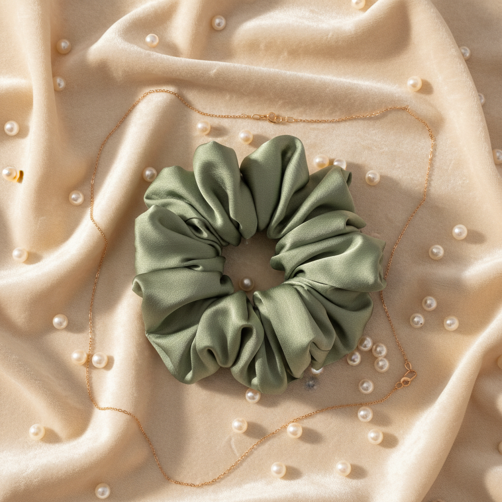 Silk Scrunchies
