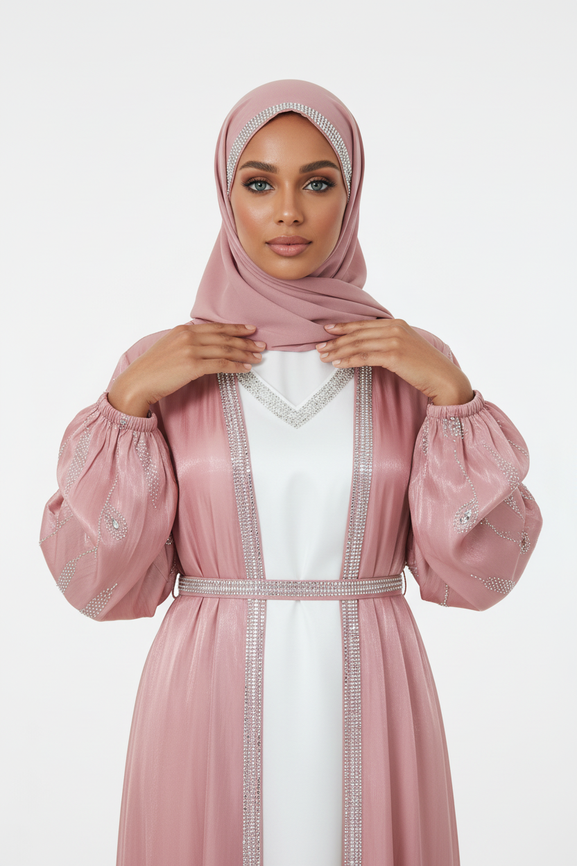 Rose Abaya0