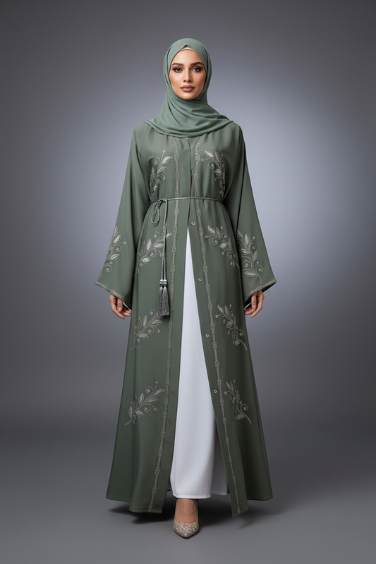 The Willow Crystal Abaya