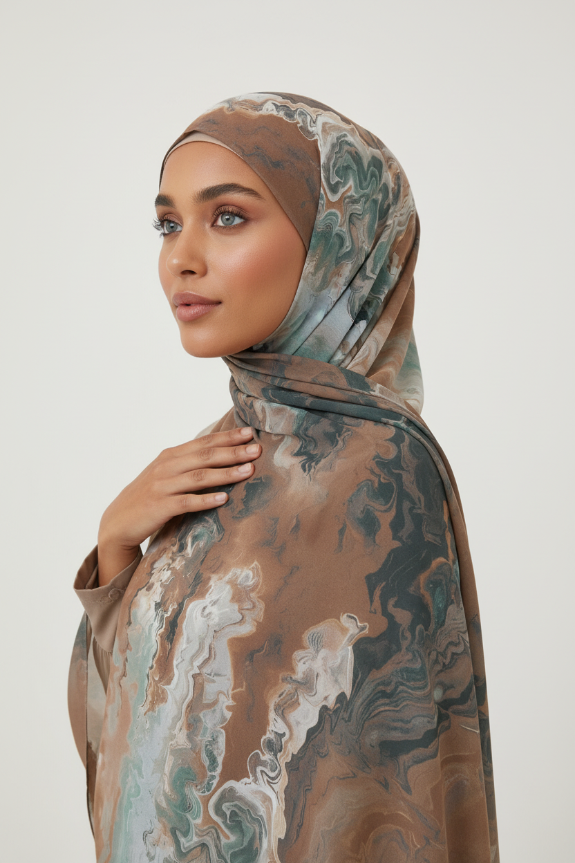 Watercolour Pour Hijabs