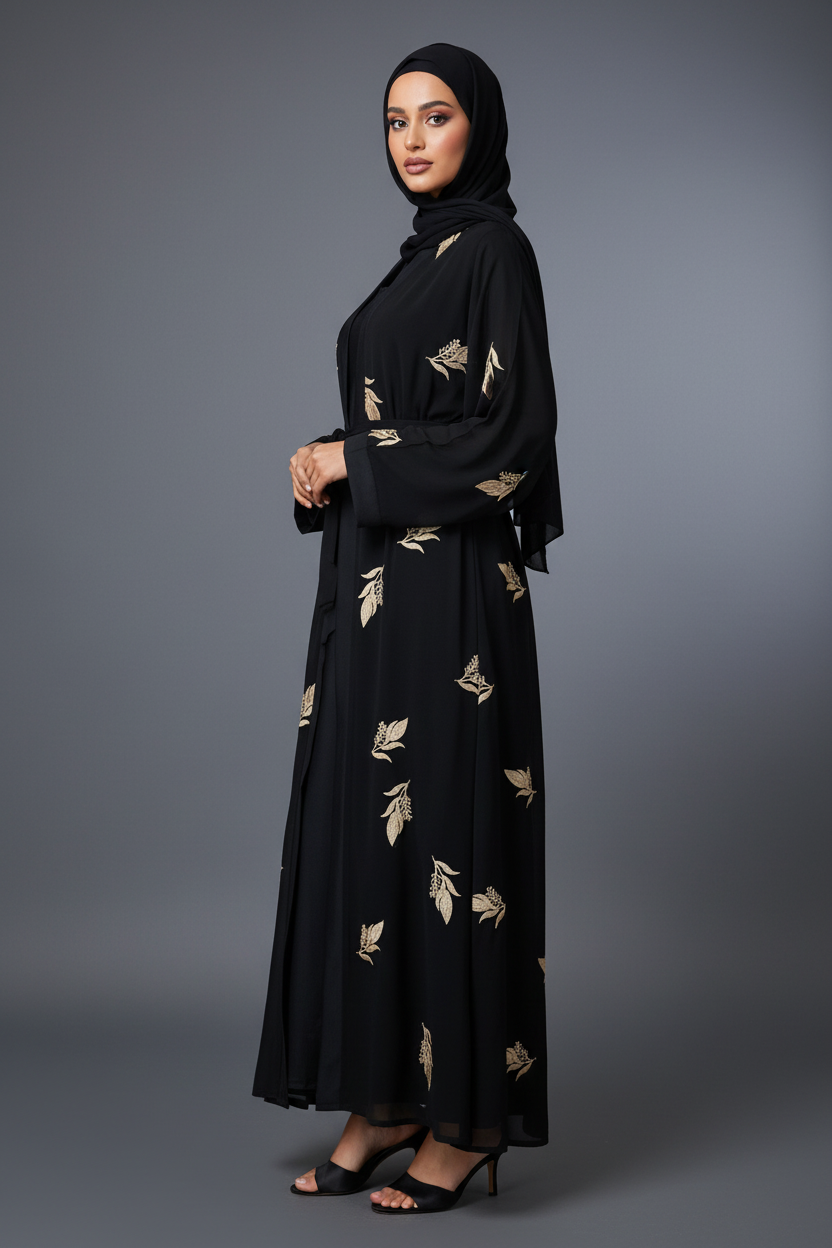 The Whisper Garden Abaya