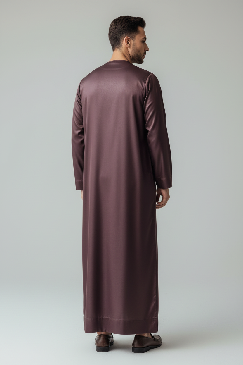 Maroon Emirati Thobe