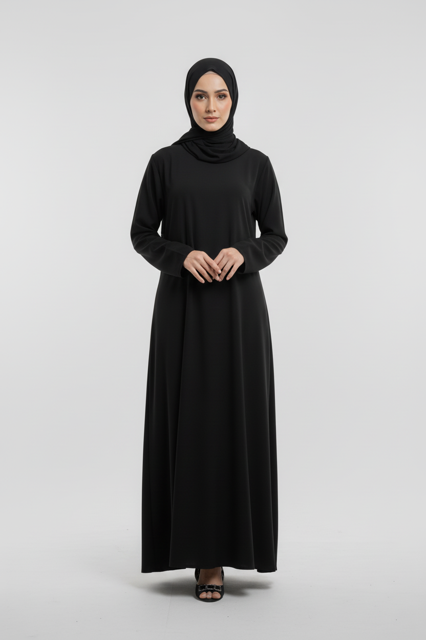 Black Essentials Abaya